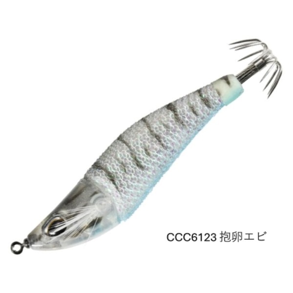 烏賊枕スッテ６５(CCC6123　抱卵エビ)